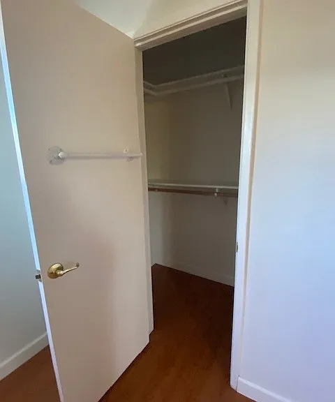 Master bedroom closet