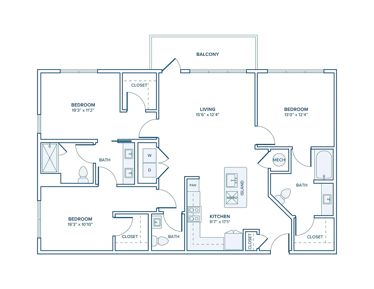 Floor plan C01