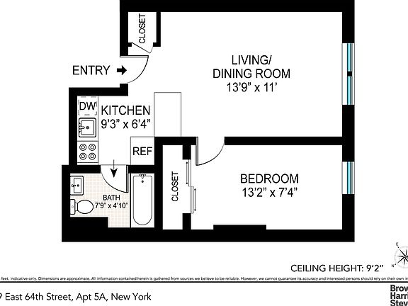 2nd image of 119 E 64th St #5