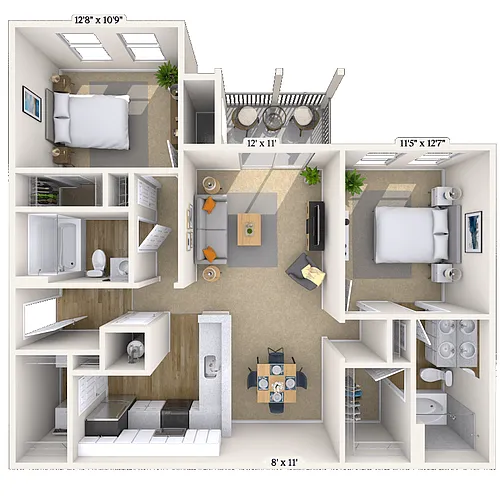 Floor plan Dogwood