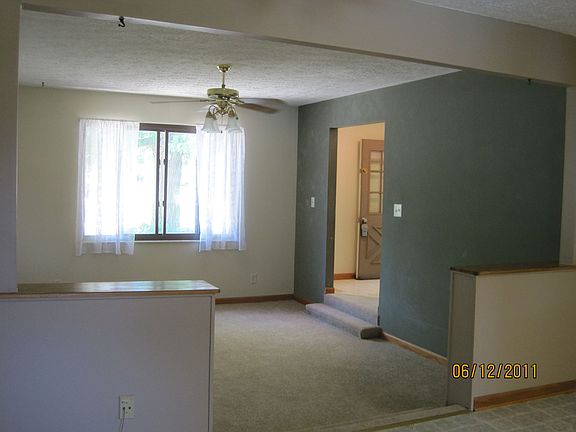 Step down into the Living Room.