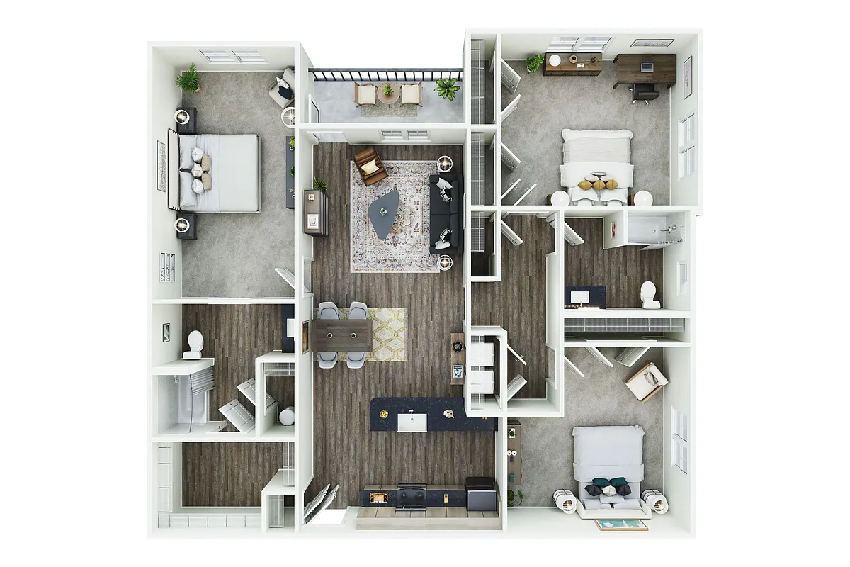 Floor plan C1