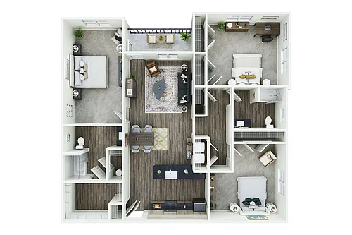 Floor plan C1