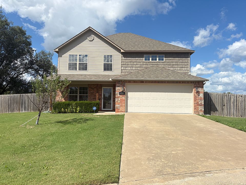 Cute two-story home on an outside corner lot