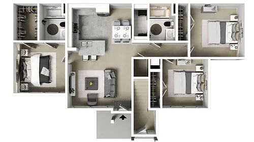 Floor plan C1