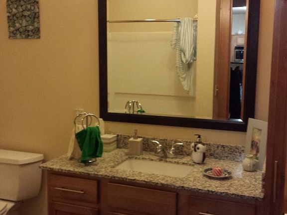 two luxury bathrooms