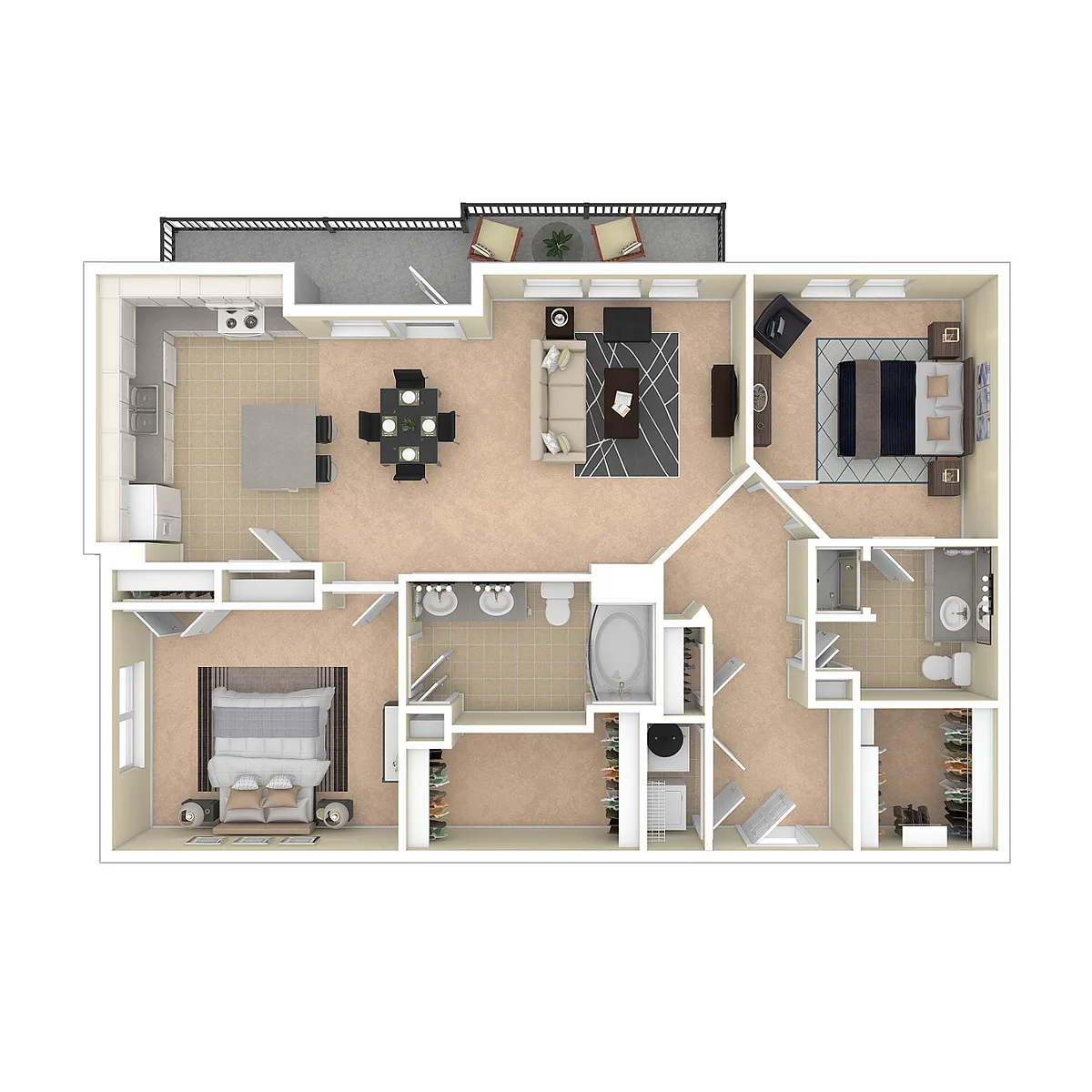 Floor plan B2