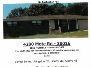 4200 Mote Rd, Covington, GA 30016