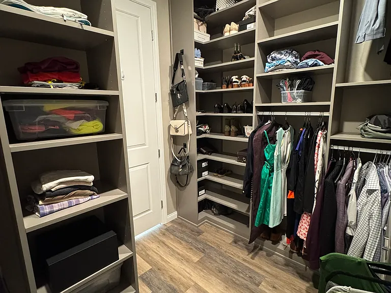 Master closet