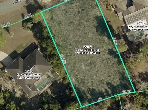 12496 DRAYTON DRIVE LOT 2, SPRING HILL, FL 34609