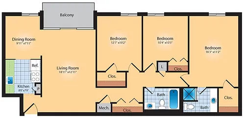 Floor plan C2