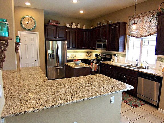 View of Kitchen from Breakfast Area.