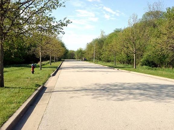 Looking south