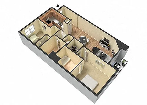Floor plan Capri