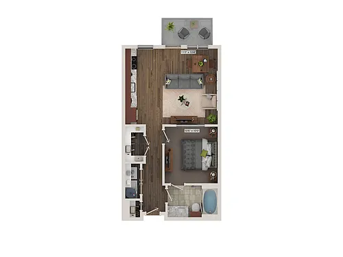 Floor plan A01