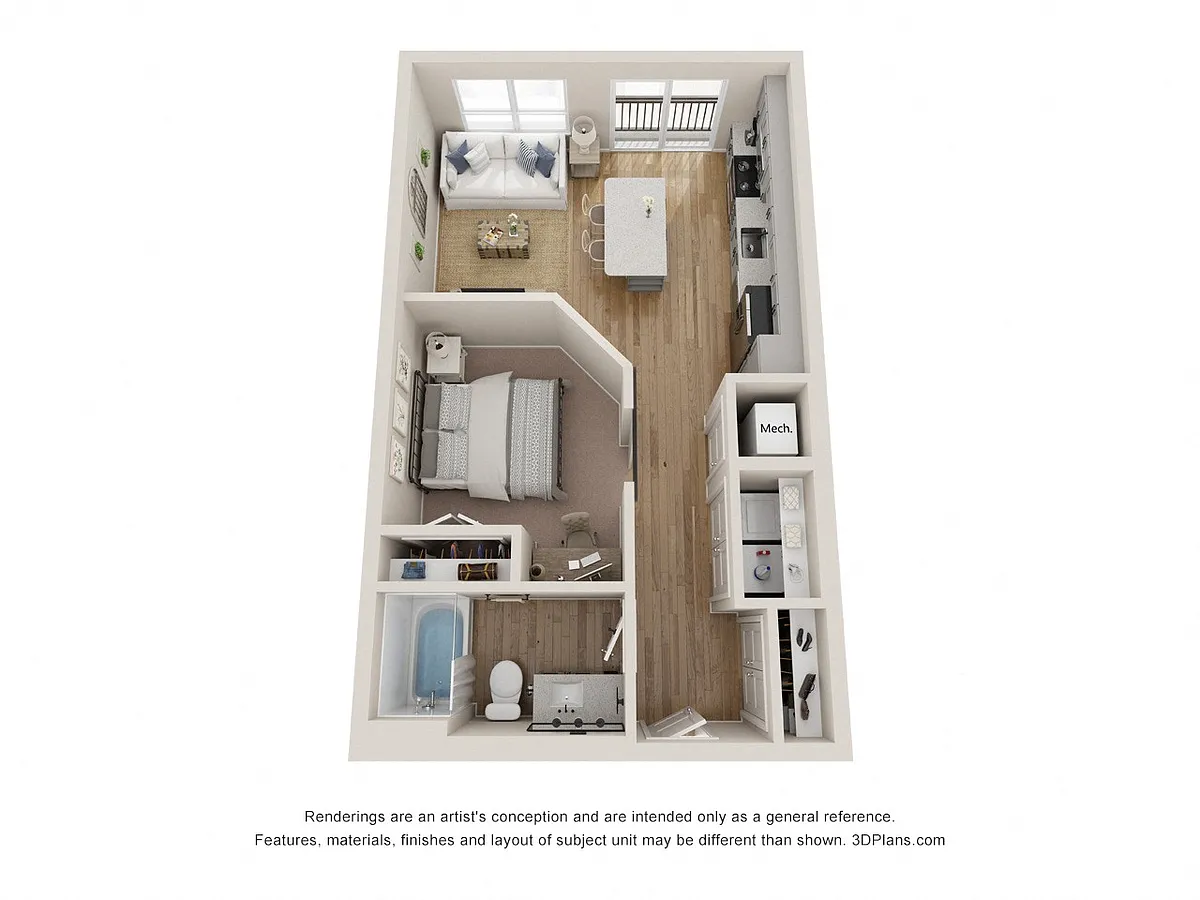 Floor plan S1A