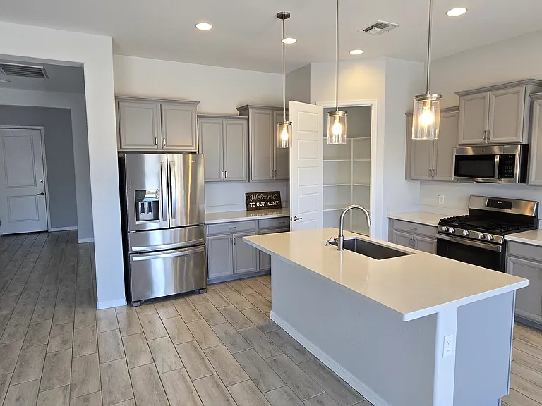 Kitchen and Foyer