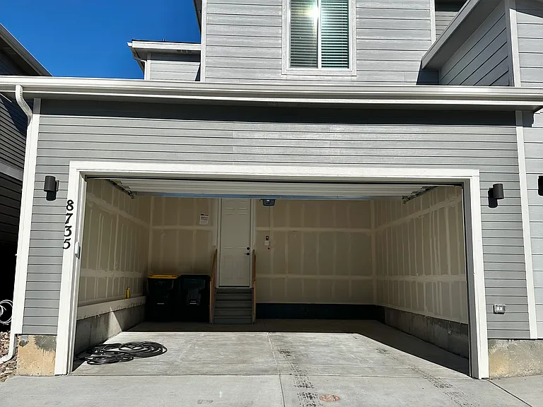 2 Car Garage and Driveway