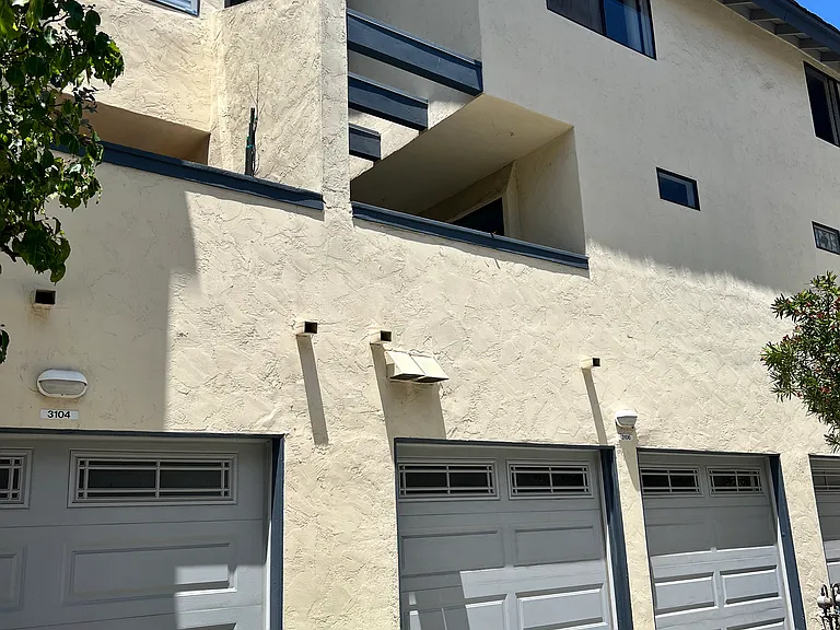 Two car garage