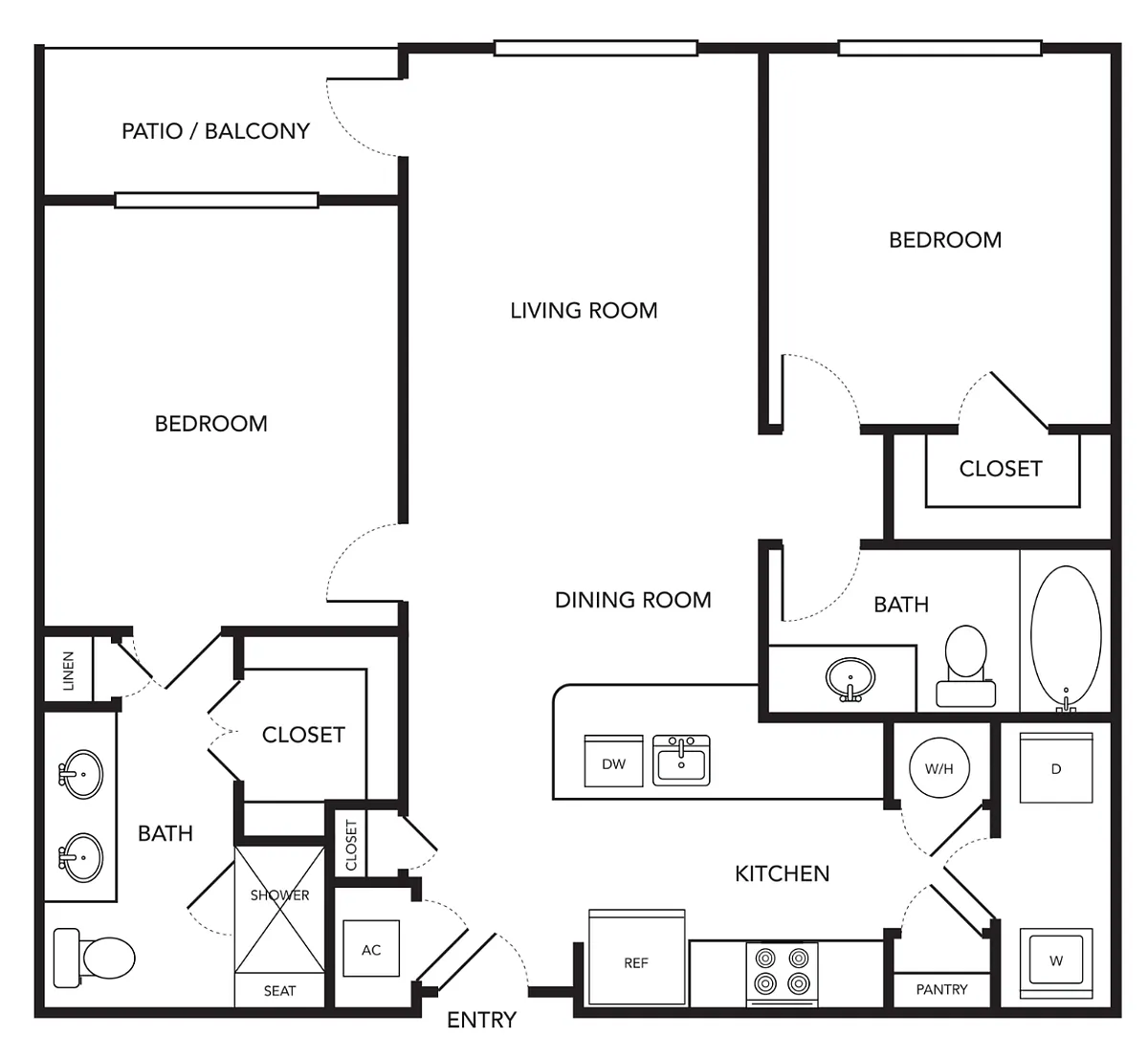 Floor plan B2
