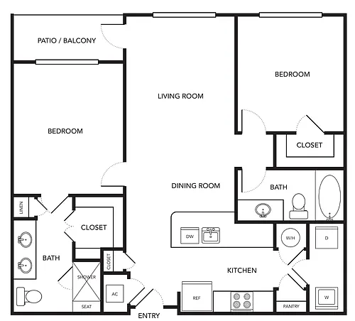 Floor plan B2