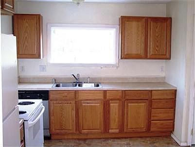 Plenty of cabinets and counter space