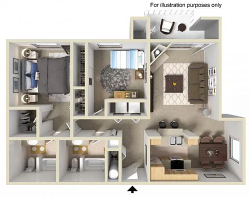 Floor plan Plan B