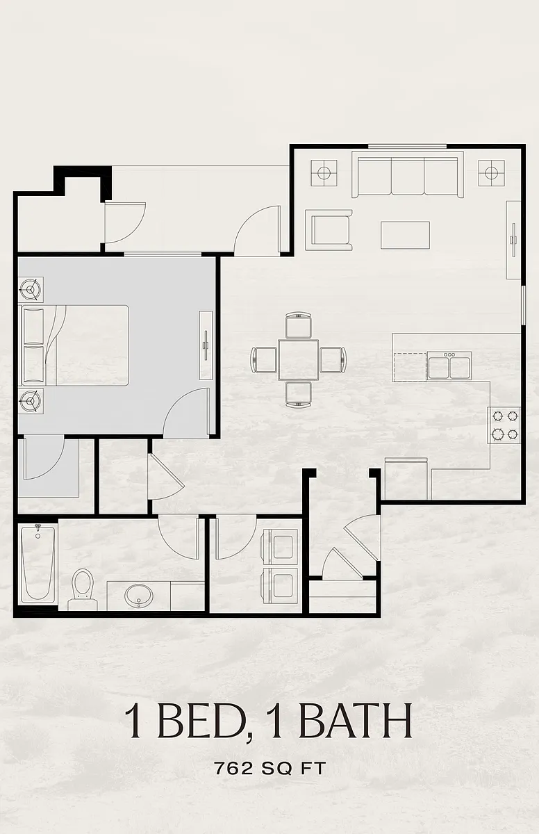 Floor plan 1X1