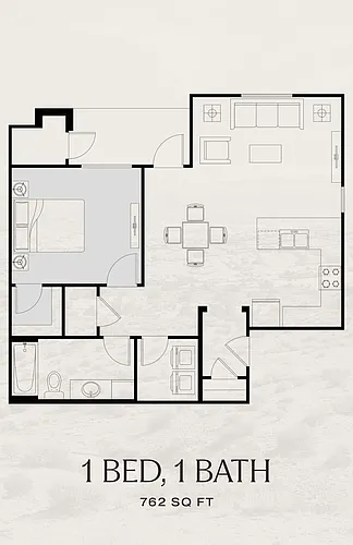 Floor plan 1X1