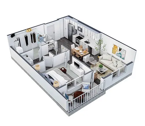 Floor plan Ashland