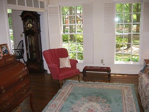 Living Room looking to front of house