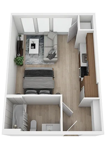 Floor plan E1