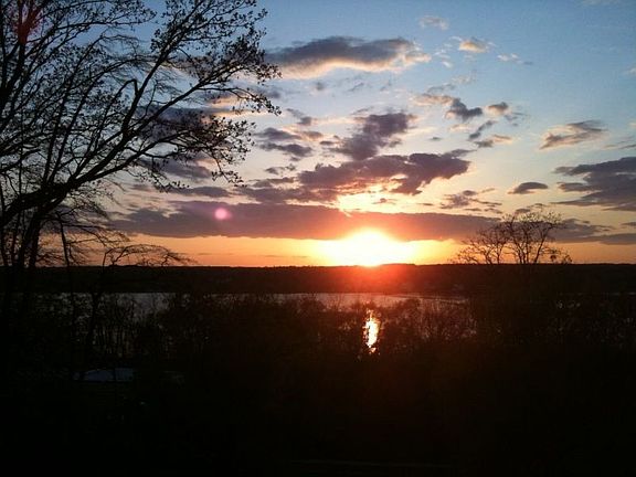 view from balcony off of master bedroom