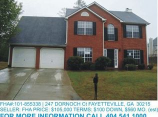247 Dornoch Ct, Fayetteville, GA 30215