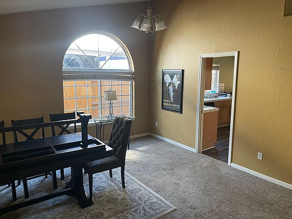 Pocket door to kitchen