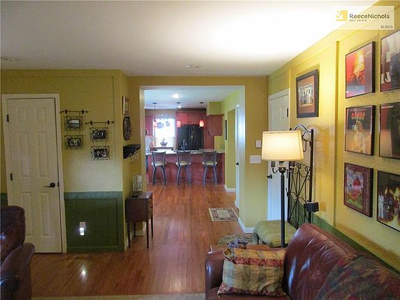 Family Room View Toward Kitchen