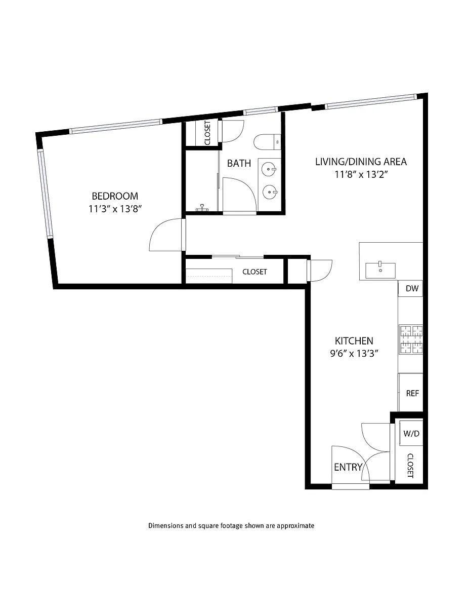 Floor plan Studio