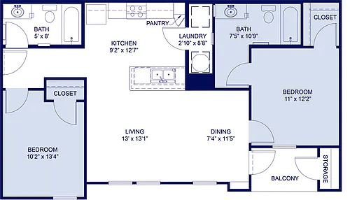 Floor plan B1