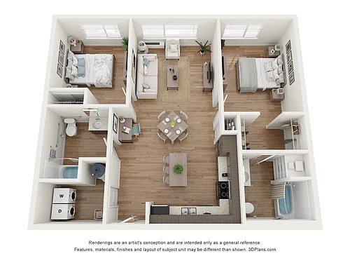 Floor plan Rainier