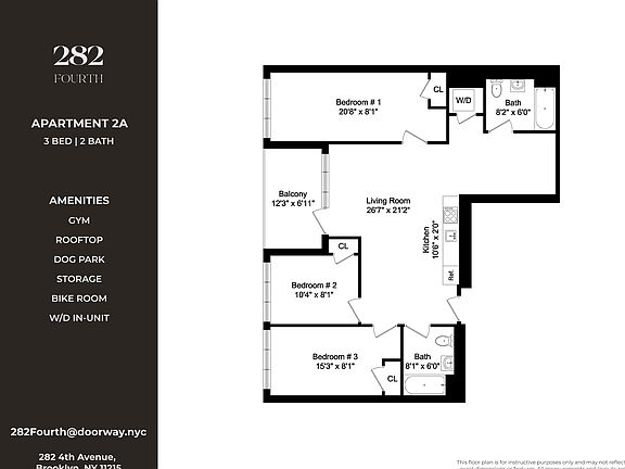 2nd image of 282 4th Ave #2A