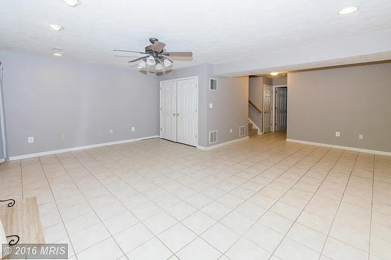 Downstairs family room area