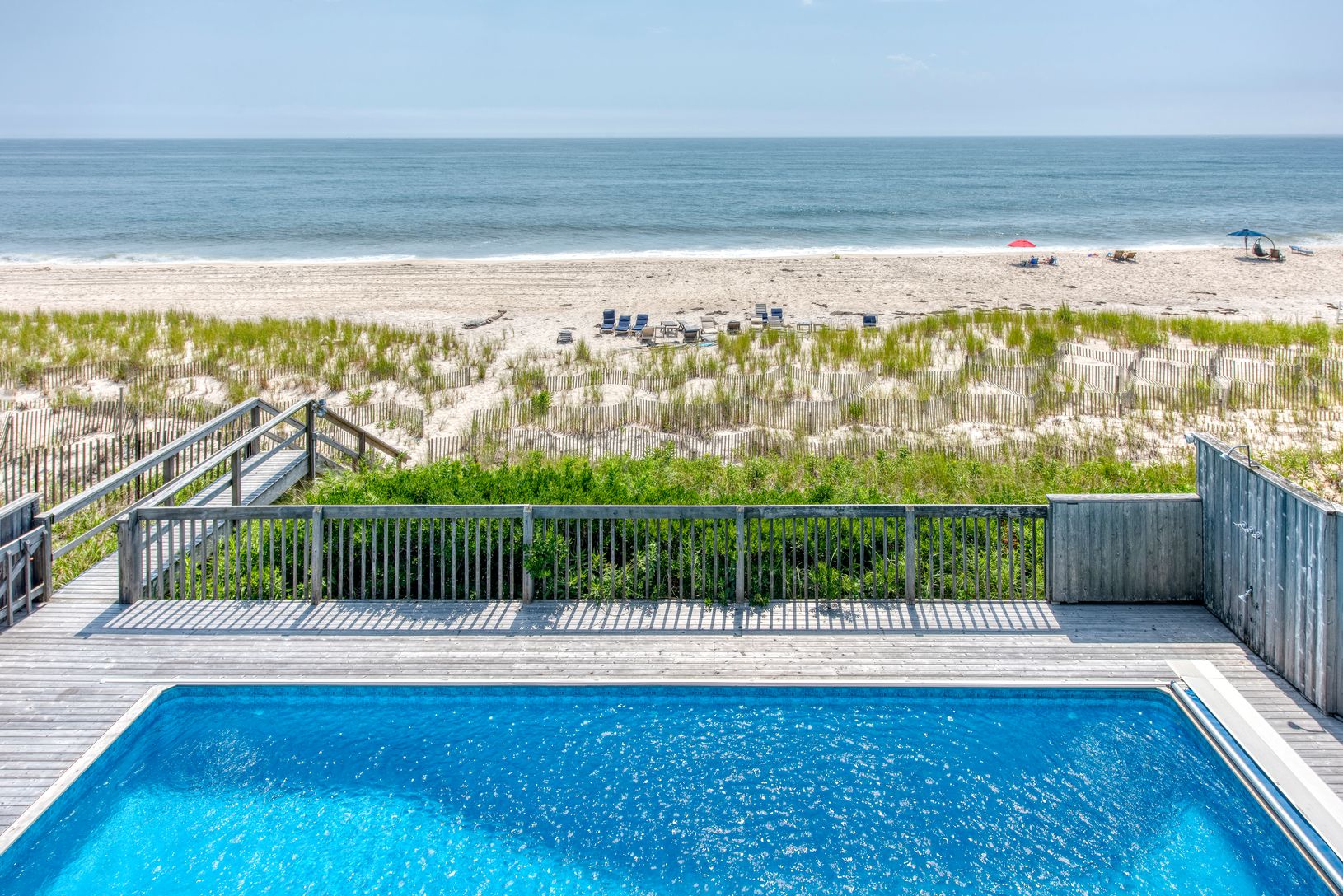 Oceanfront Pool on a Private Beach