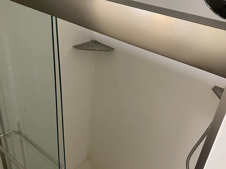 ...with a walk-in shower.