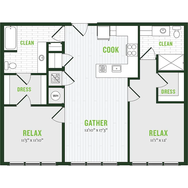Floor plan B6B