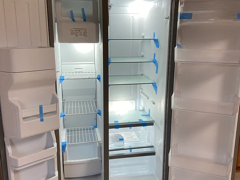 Brand new Refrigerator, almost new range and dish washer with all stainless