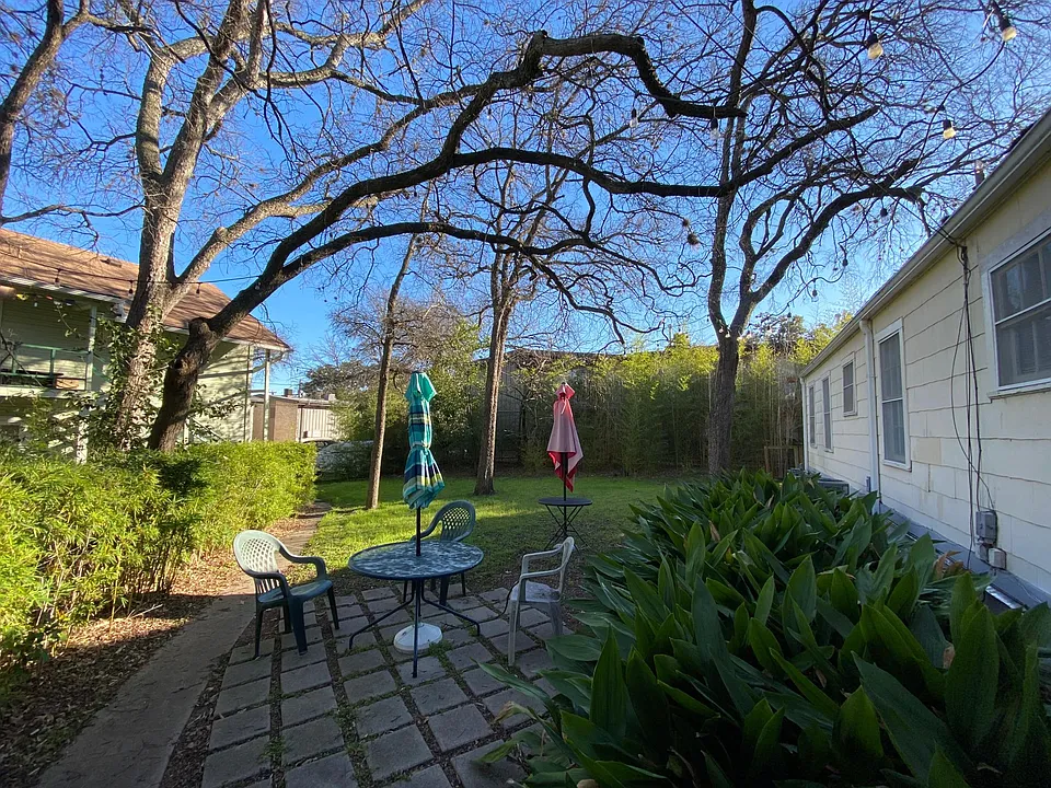 back yard