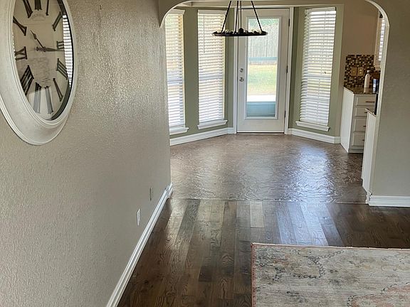 living room view to dining area