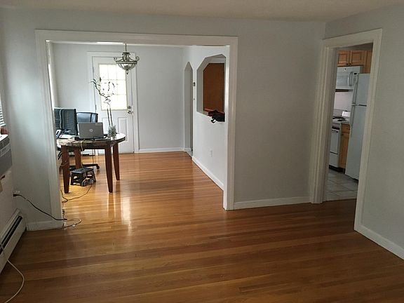 Living room into dining room
