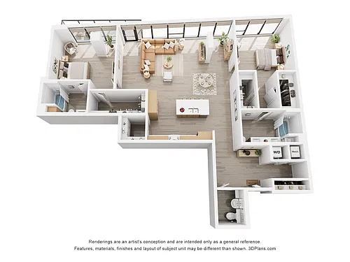 Floor plan Alina C7PH