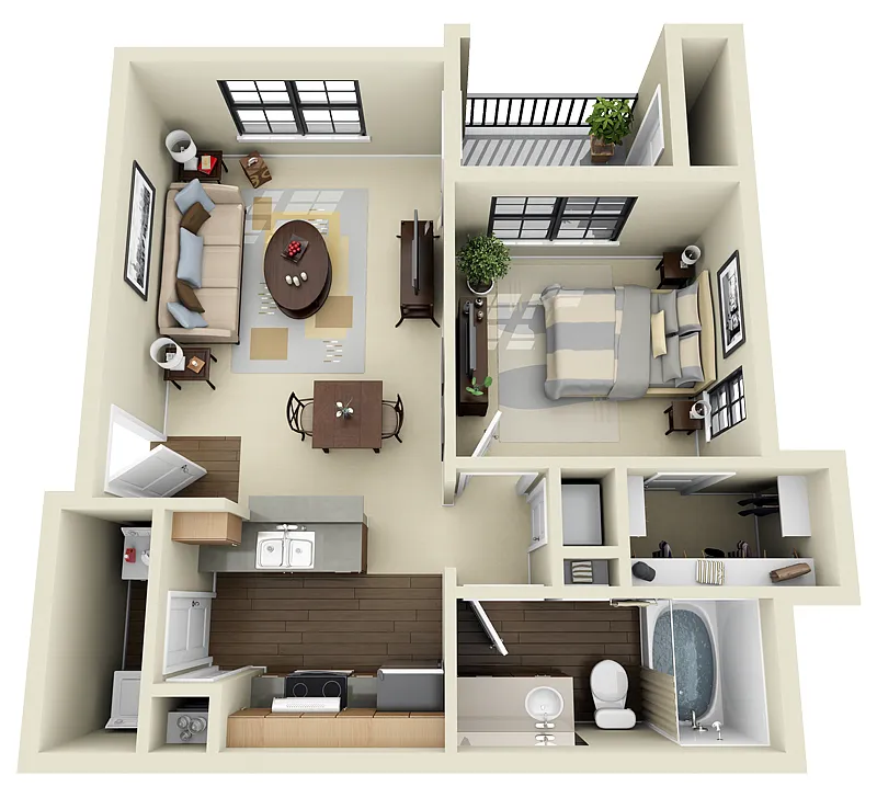 Floor plan Capri